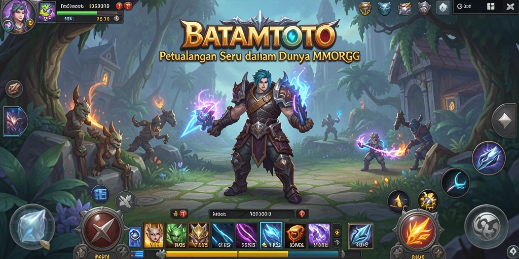 Gameplay menarik di dunia fantasi BATAMTOTO yang menantang.