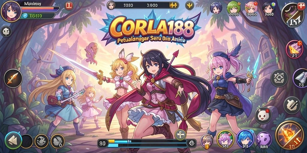 Gameplay seru dengan karakter Anime yang menarik.
