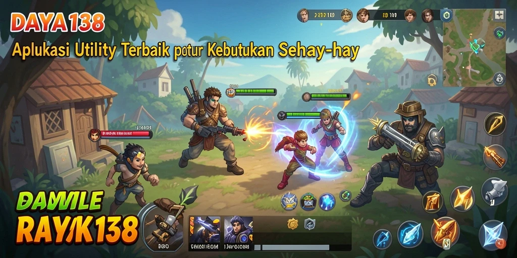 Tangkapan layar utama DAYA138 menampilkan fitur-fitur utility yang inovatif.