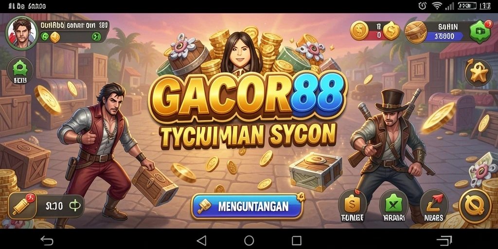 Gameplay Tycoon GACOR88 yang menarik dan mengasyikkan.