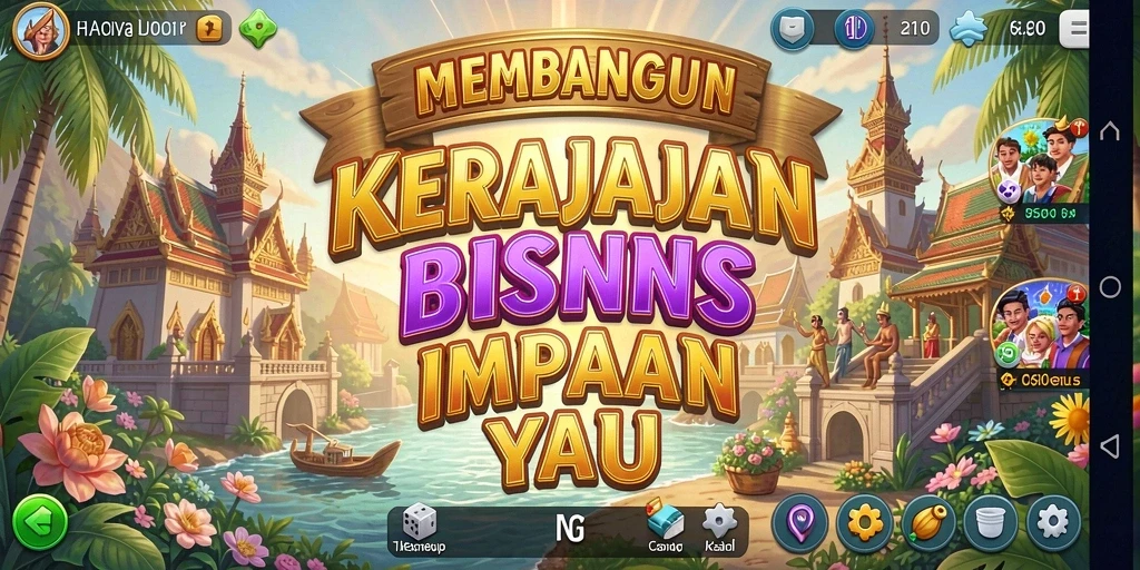Tampilan gameplay Tycoon yang menarik di HARAPJP.
