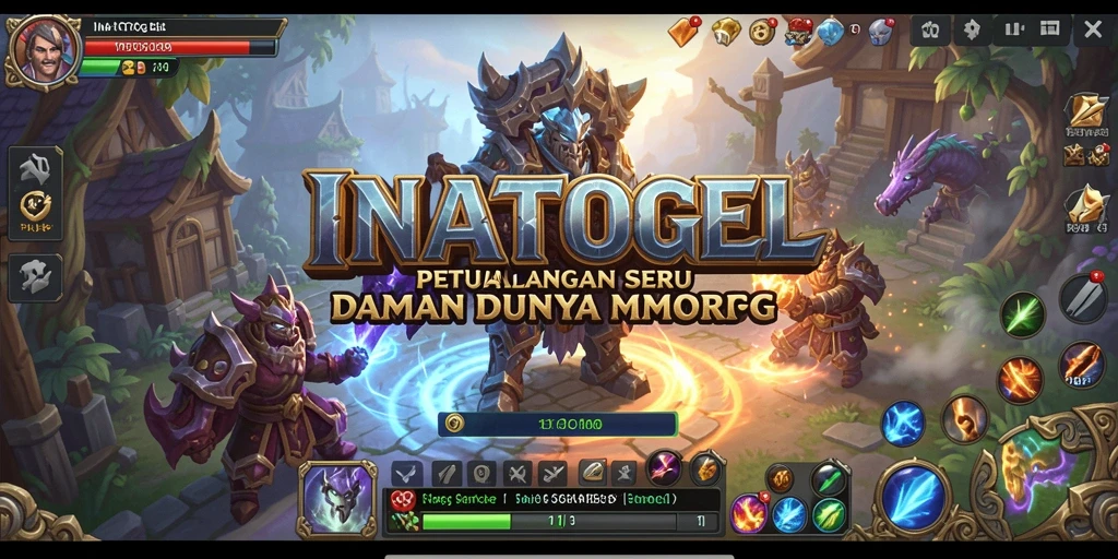 Screenshot gameplay seru INATOGEL di dunia MMORPG.