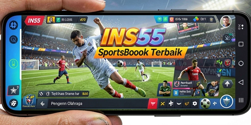 Tampilan gameplay Sportsbook di INS55 dengan berbagai taruhan yang menarik.