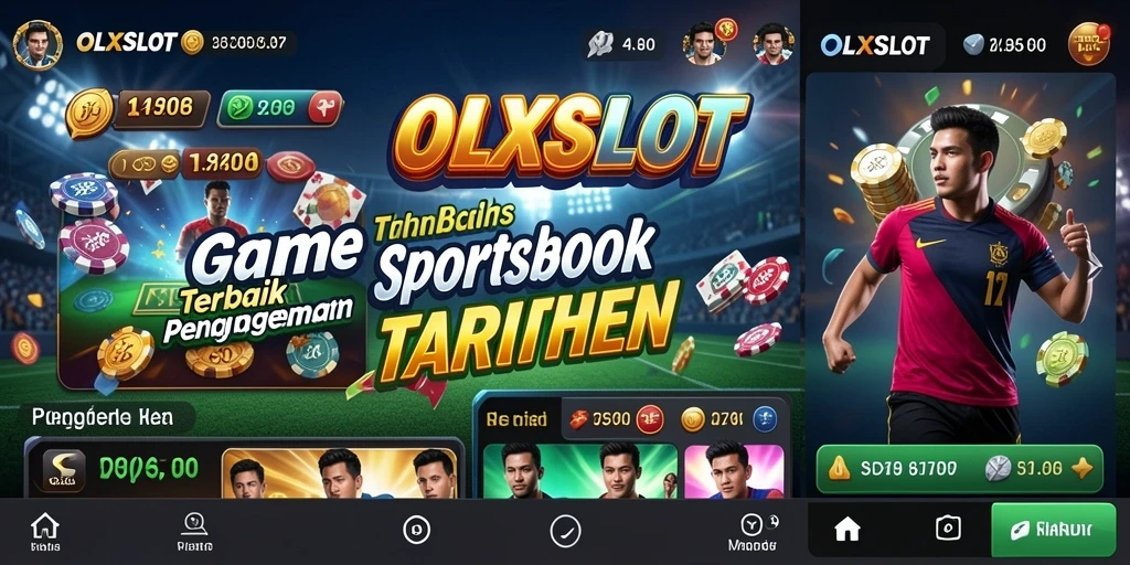 Tampilan gameplay Sportsbook yang interaktif dan menarik di OLXSLOT.
