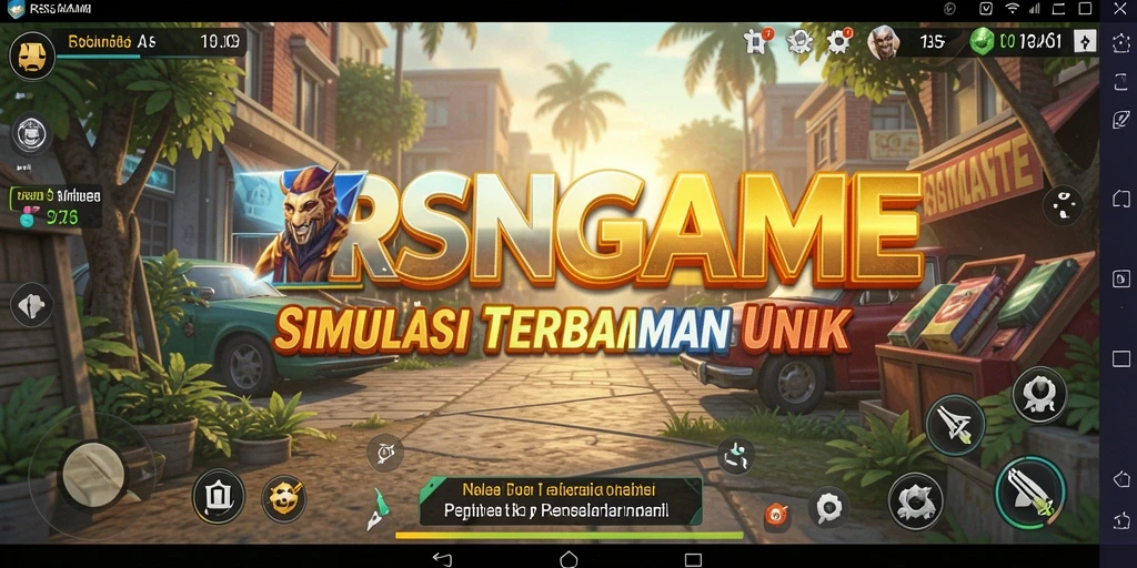 Gameplay menarik RSNGAME dengan simulasi yang mendetail.
