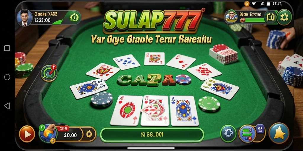 Tampilan gameplay seru dan interaktif dari SULAP777.