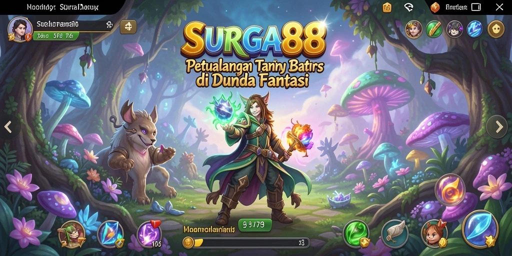 Gameplay seru dalam dunia petualangan <strong>SURGA88</strong> yang memukau.