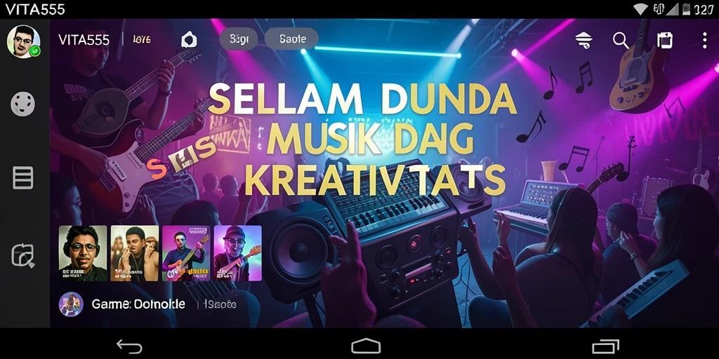 Tampilan gameplay VITA555 yang interaktif dan menarik.